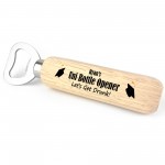 PERSONALISED Novelty Bottle Opener Uni Student Funny Gift 