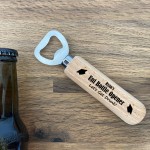 PERSONALISED Novelty Bottle Opener Uni Student Funny Gift 