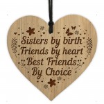 Sister Gifts Birthday Christmas Gift Card Engraved Heart Friend