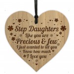 Step Daughter Gifts Engraved Heart Step Daughter Birthday Xmas