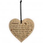 Gift For Mummy From Daughter Son Engraved Heart Mummy Gifts