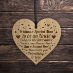 Present For Uncle Birthday Christmas Engraved Heart Novelty Gift