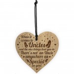 Uncle Gift Ideas For Birthday Christmas Engraved Heart Present