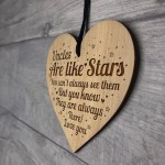 Uncle Gifts Present Uncle Birthday Card Gift Engraved Heart