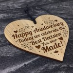 Anniversary Gift For Him Her Best Decision You Ever Made Funny