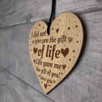 Step Daughter Gift Stepson Gift Engraved Heart Thank You Gift