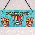 Tiki Bar Sign Beach Holiday Man Cave Sgn Garden Pub Sign Bar