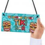 Tiki Bar Sign Beach Holiday Man Cave Sgn Garden Pub Sign Bar