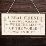 Friendship Plaques For Women Engraved Wood Sign Best Friend Gift