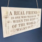 Friendship Plaques For Women Engraved Wood Sign Best Friend Gift