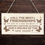 Friendship Gifts For Best Friends Birthday Wood Sign Best Friend