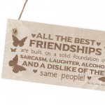 Friendship Gifts For Best Friends Birthday Wood Sign Best Friend