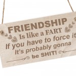 Funny Friendship Sign For Women Engraved Sign Best Friend Gifts