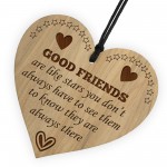 Good Friends Like Stars FRIENDSHIP SIGN Thank You Gift For Her