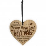 Funny Valentines Gift For Boyfriend Engraved Valentines Card