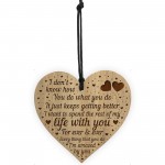 Thank You Gift For Him Her Husband Wife Gifts Engraved Heart