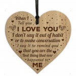 Special Gift For Him Her Anniversary Gift Ideas Engraved Heart