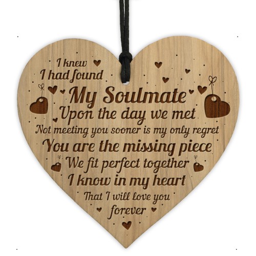 Special SOULMATE GIFT For Boyfriend Girlfriend Husband Wife