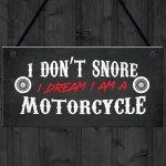 Motorcycle Motorbike Sign Hanging Garage Plaque Birthday Gifts