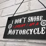 Motorcycle Motorbike Sign Hanging Garage Plaque Birthday Gifts