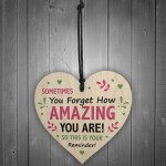 AMAZING Friendship Gift Hanging Heart Friendship Sign Motivation