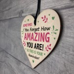 AMAZING Friendship Gift Hanging Heart Friendship Sign Motivation