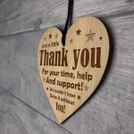 Thank You Gift For Him Her Friendship Gift Engraved Heart