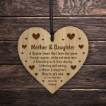 Mother And Daughter Engraved Heart Sign Mothers Day Gifts