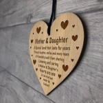 Mother And Daughter Engraved Heart Sign Mothers Day Gifts