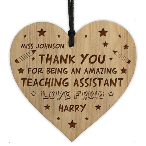 Thank You Gift For Him Her Teaching Assistant Gift Engraved