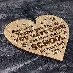 Personalised Thank You Teacher Gifts From Student End of Term