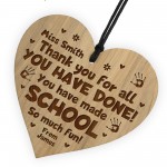 Personalised Thank You Teacher Gifts From Student End of Term