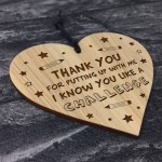 THANK YOU GIFT For Teacher Assistant Engraved Heart Leaving Gift