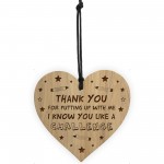 THANK YOU GIFT For Teacher Assistant Engraved Heart Leaving Gift