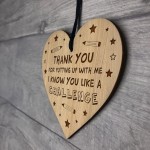 THANK YOU GIFT For Teacher Assistant Engraved Heart Leaving Gift