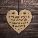 Teacher Thank You Engraved Gift From Student Teaching Assistant 