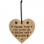 Teacher Thank You Engraved Gift From Student Teaching Assistant 