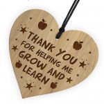 Teacher Thank You Engraved Gift From Student Teaching Assistant 