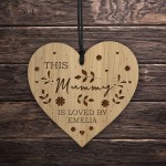 Mummy Gifts For Birthday Christmas Engraved Heart Gift For Mummy