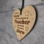 Teacher Thank You Gift Engraved Heart Teacher Gifts School