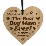 Birthday Gift For Dog Mum Engraved Heart Mum Gift From Dog Pet