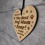 Birthday Gift For Dog Mum Engraved Heart Mum Gift From Dog Pet