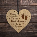 Mothers Day Gift For Mummy To Be Engraved Heart Mummy To Be