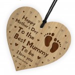 Mothers Day Gift For Mummy To Be Engraved Heart Mummy To Be