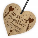 30th Anniversary Gift For Him Her Personalised Wedding Gifts