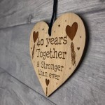 40th Anniversary Gift For Him Her Personalised Wedding Gifts