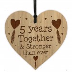 5th Anniversary Gift For Him Her Personalised Wedding Gifts