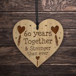 60th Anniversary Gift For Him Her Personalised Wedding Gifts