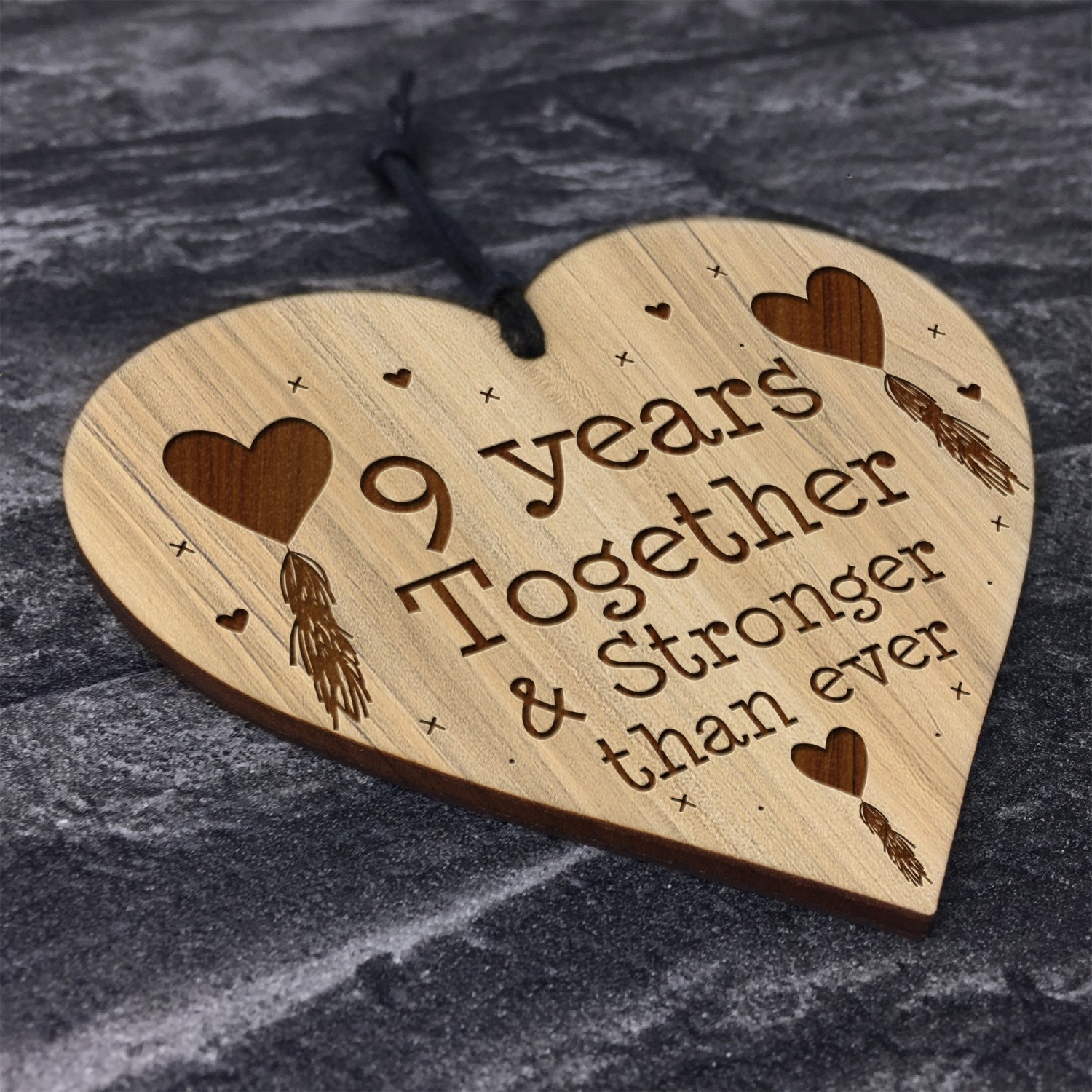 9th Anniversary Gift For Him Her Personalised Wedding Gift