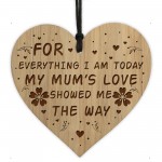 Thank You Gift For Mum Engraved Heart Novelty Mum Gifts